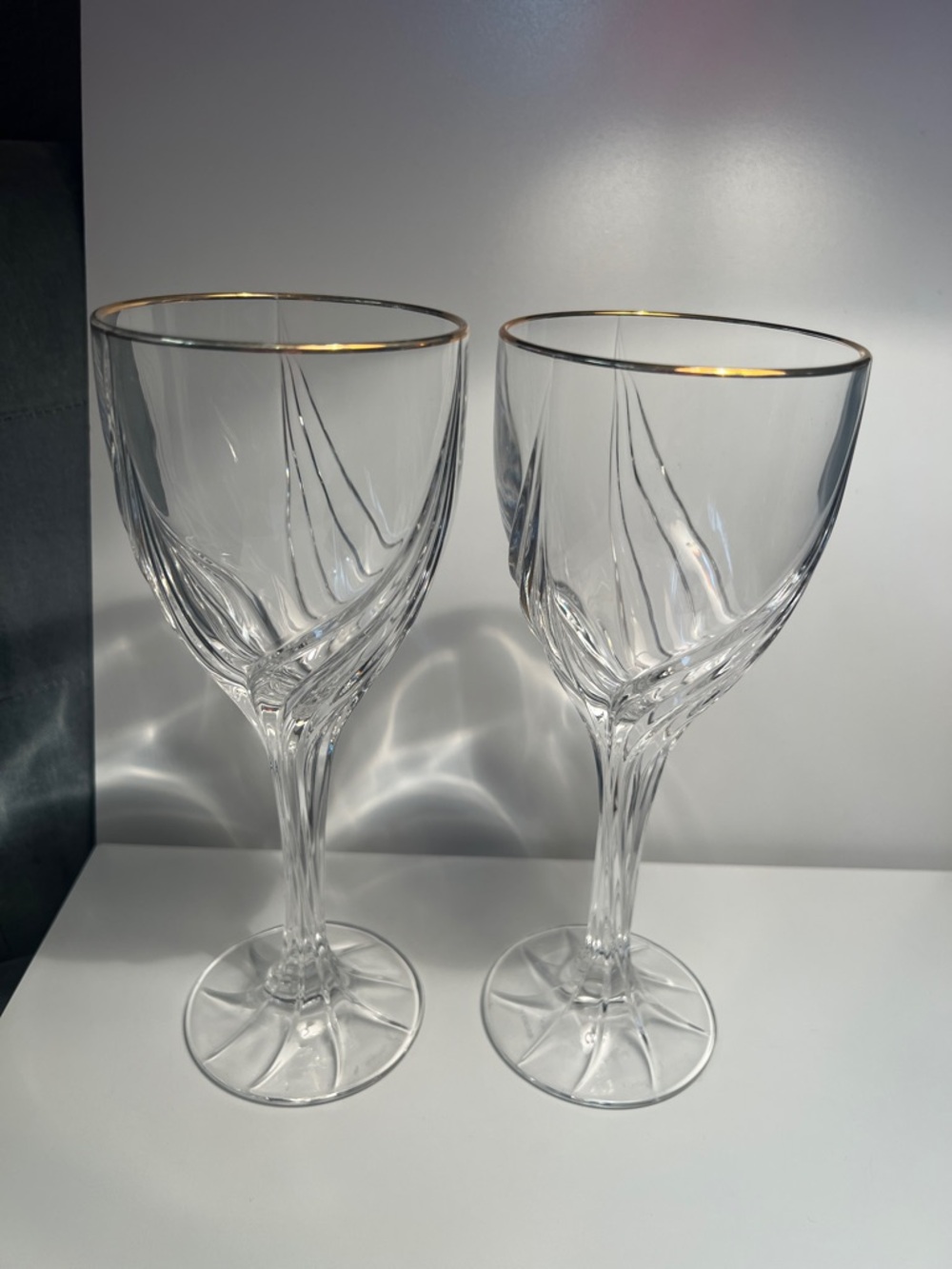 Lenox Debut Crystal Wine Glasses Set of 2